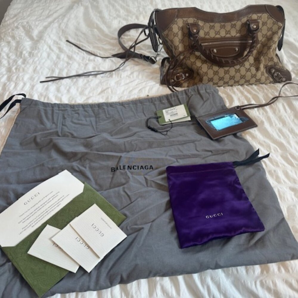 Balenciaga X Gucci Neo Classic City bag